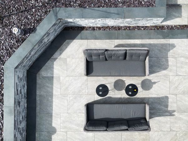 Porcelain Patio Installation in Falls Church