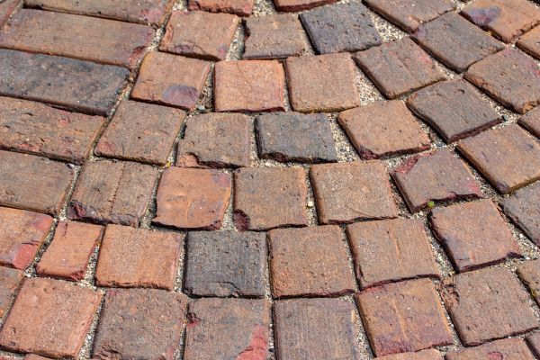Clay Pavers Installation in Falls Church