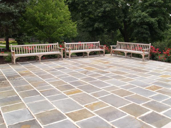 Slate Patio Installation in Falls Church