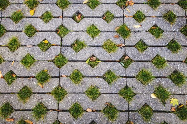 Porous Paver Installation in Falls Church